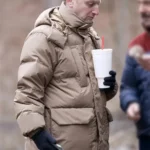 Tim Robinson Friendship Beige Puffer Jacket