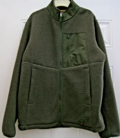 Time Bandits 2024 James Dryden Green Sherpa Jacket