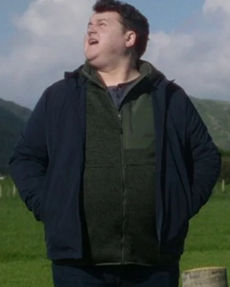Time Bandits 2024 James Dryden Green Sherpa Jacket Time Bandits 2024 James Dryden Green Sherpa Jacket