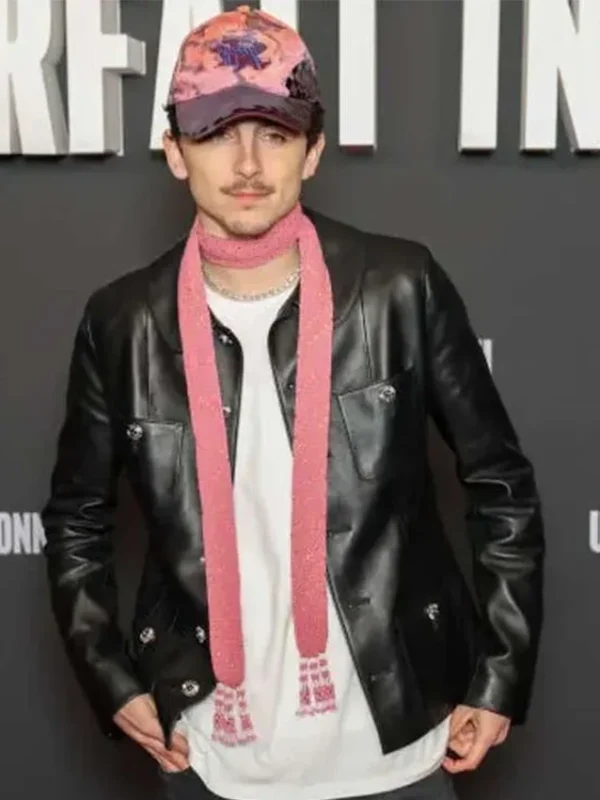 Timothée Chalamet A Complete Unknown Genuine Leather Jacket