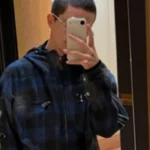 Timothée Chalamet Flannel Zip Up Jacket