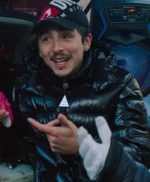 W Magazine Timothee Chalamet Black Puffer Jacket