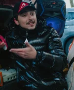 W Magazine Timothee Chalamet Black Puffer Jacket