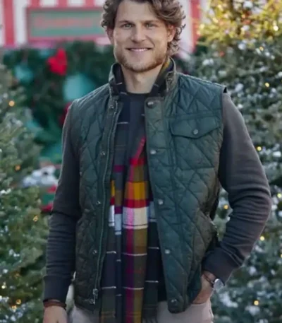 Tis the Season to be Merry Adam Walters Quilted Vest