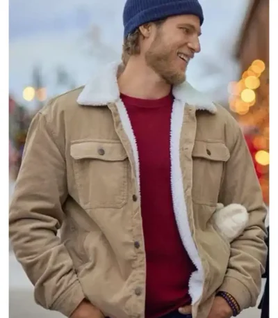 Tis the Season to be Merry Adam Walters Shearling Jacket