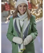 Tis the Season to be Merry Rachael Leigh Cook Green Coat