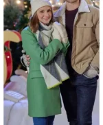 Tis the Season to be Merry Rachael Leigh Cook Green Coat
