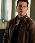 Tom Cruise Jack Reacher Leather Brown Jacket
