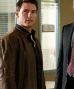 Tom Cruise Jack Reacher Leather Brown Jacket