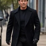 Tom Cruise Mission Impossible 8 Black Wool Coat