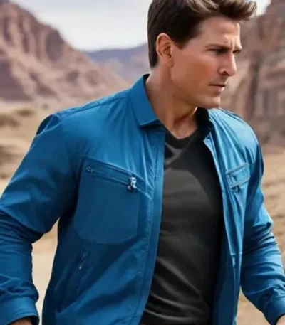 Tom Cruise Mission Impossible Blue Jacket