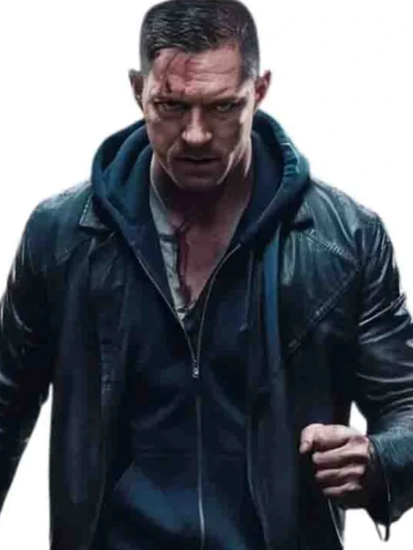 Tom Hardy HAVOC Black Leather Blazer