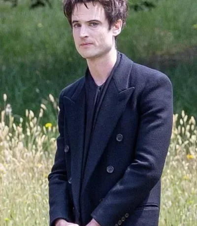 Tom Sturridge The Sandman S02 Wool Coat