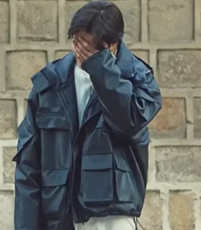 Tomorrow Ji-On Yoon Black Leather Jacket