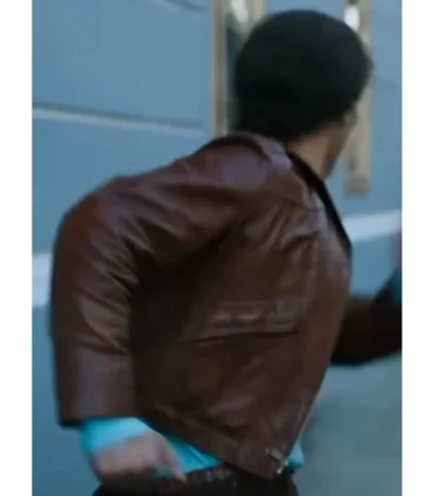 Tonatiuh Kiss of the Spider Woman Brown Leather Jacket