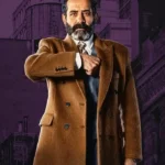 Tony Shalhoub Play Dirty Brown Coat