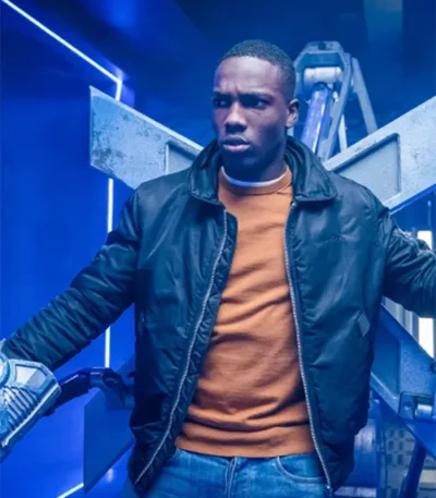 Tosin Cole Doctor Who S012 Parachute Jacket