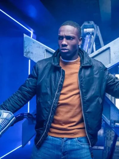 Tosin Cole Doctor Who S012 Parachute Jacket