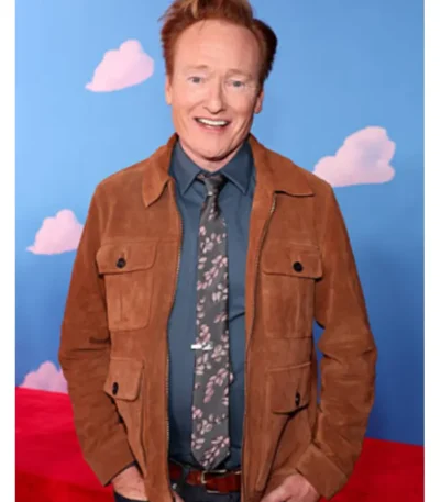 Toy Story 5 Premiere Conan O’Brien Suede Jacket