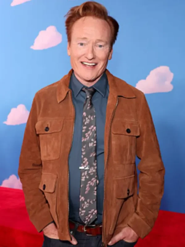 Toy Story 5 Premiere Conan O’Brien Suede Jacket