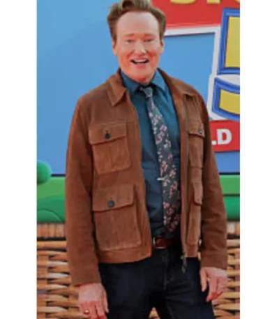 Toy Story 5 Premiere Conan O’Brien Suede Jacket