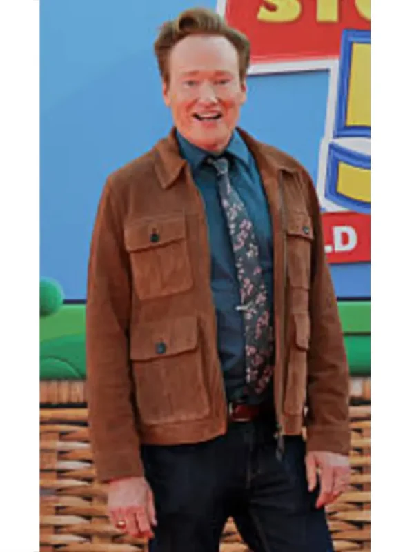 Toy Story 5 Premiere Conan O’Brien Suede Jacket
