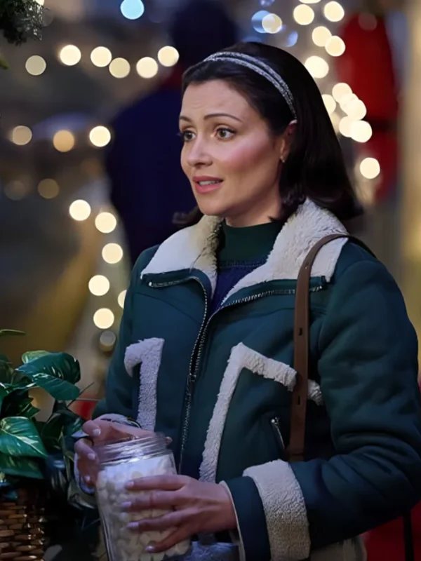Trading Up Christmas Italia Ricci Shearling Jacket