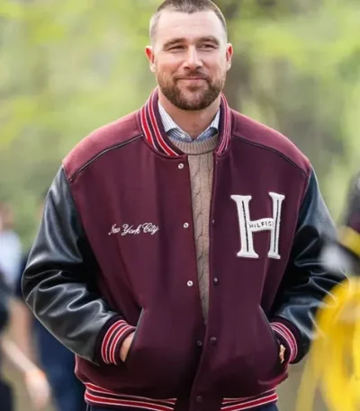 Travis Kelce NYC 2026 Varsity Jacket