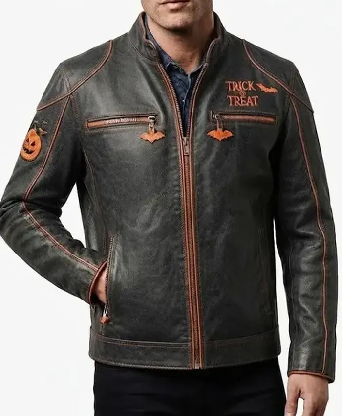 Trick or Treat Cafe Racer Jacket Trick or Treat Cafe Racer Jacket