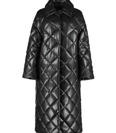 Truth Leather Quilted black Coat