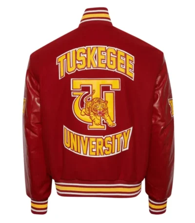 Tuskegee University Red Varsity Jacket