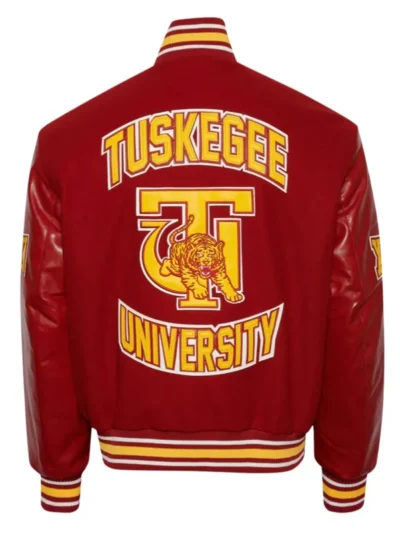 Tuskegee University Red Varsity Jacket