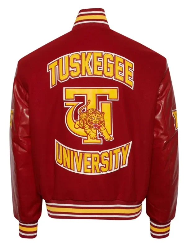 Tuskegee University Red Varsity Jacket