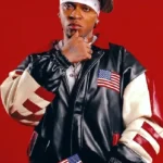 Txyy USA Flag Leather Jacket