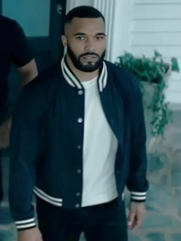 Tyler Lepley Tyler Perry’s Duplicity Varsity Jacket
