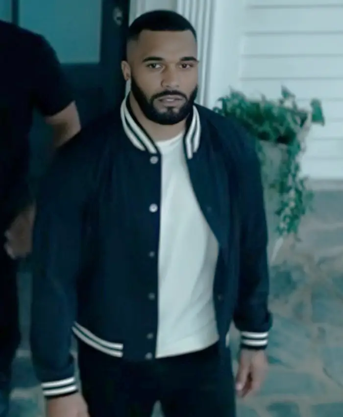 Tyler Lepley Tyler Perry’s Duplicity Varsity Jacket Tyler Lepley Tyler Perry’s Duplicity Varsity Jacket