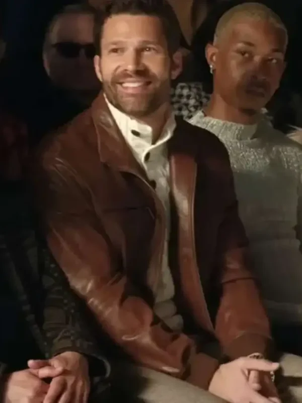 Tyler Perry’s Finding Joy Aaron O’Connell Leather Jacket
