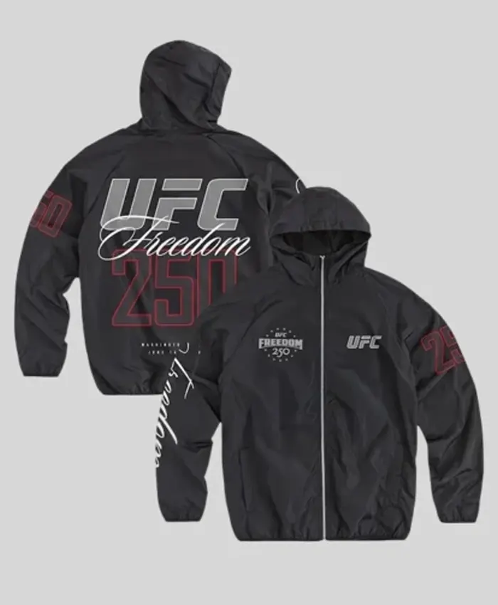 UFC Freedom 250 Windbreaker Jacket UFC Freedom 250 Windbreaker Jacket
