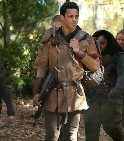 Uglies 2024 Keith Powers Brown Leather Jacket