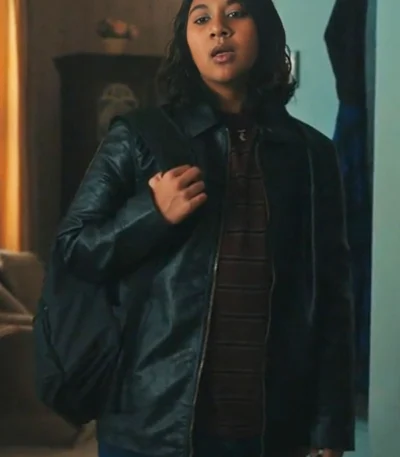 Under The Bridge 2024 Reena Virk Black Jacket