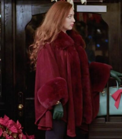 Vanessa Christmas Couples Retreat Fur Long Coat