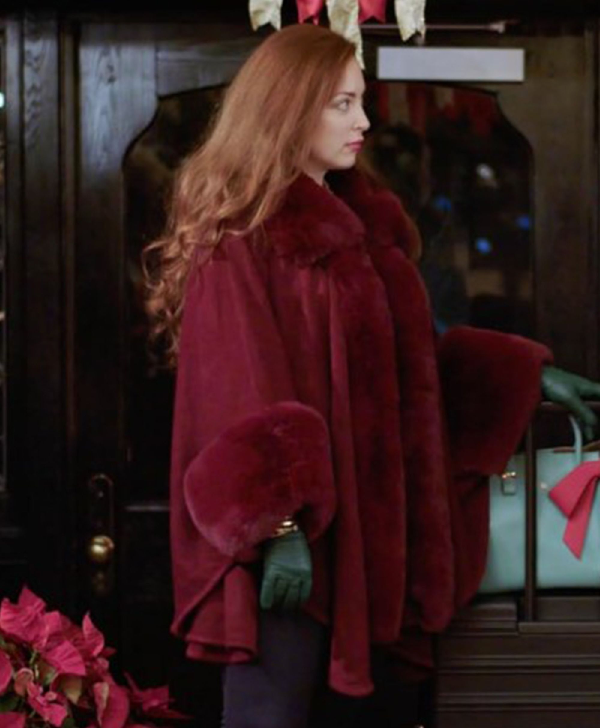Vanessa Christmas Couples Retreat Fur Long Coat Vanessa Christmas Couples Retreat Fur Long Coat