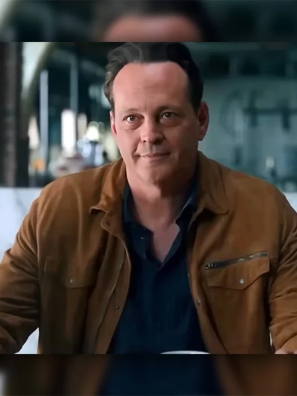Vince Vaughn Nonnas Brown Jacket