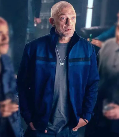 Vincent Cassel Banger Blue Jacket