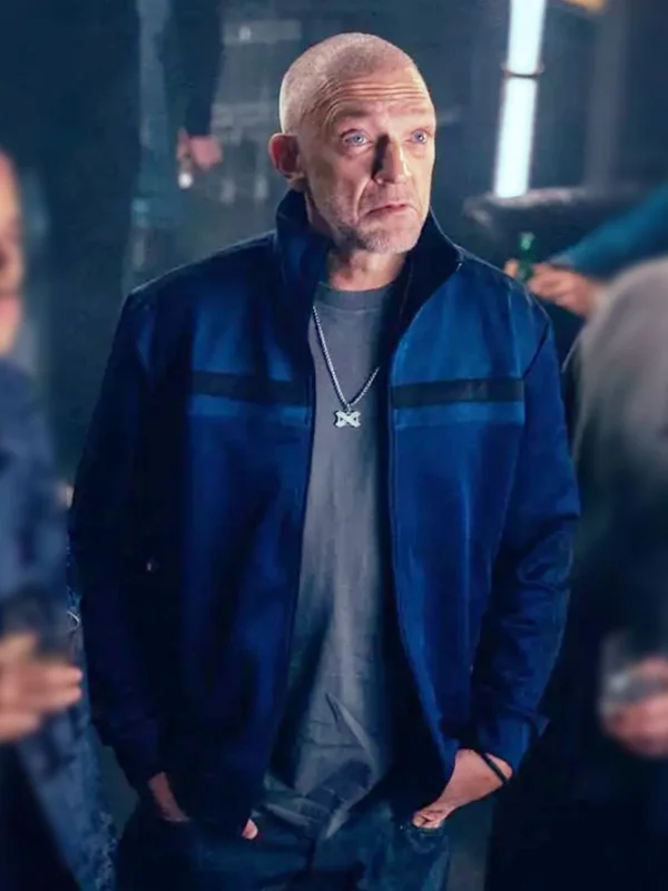 Vincent Cassel Banger Blue Jacket