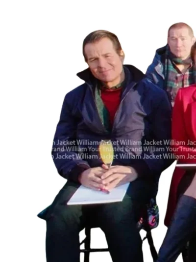 Vincent De Christmas Couples Retreat Blue Bomber Jacket
