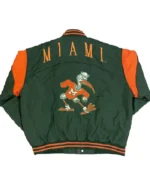 Vintage 1990s Miami Hurricanes Varsity Jacket