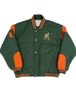 Vintage 1990s Miami Hurricanes Varsity Jacket