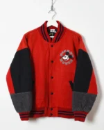 Vintage Mickey Mouse Red Varsity Jacket