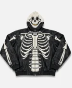 Vintage Vilanto Skeleton Leather Jacket
